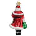 Load image into Gallery viewer, Mrs. Claus Goes Shopping Ornament - Southlake Paws

