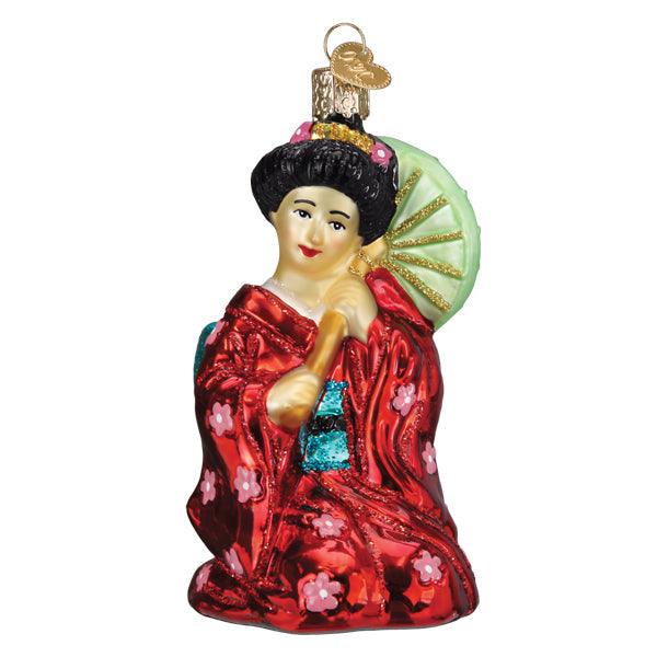 Geisha Ornament - Southlake Paws