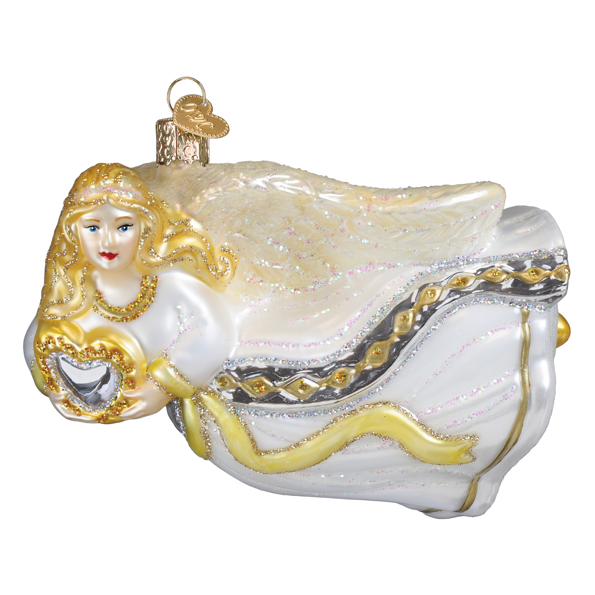 Angel With Heart Ornament - Southlake Paws