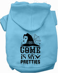 Load image into Gallery viewer, Come In My Pretties Halloween Pet Hoodie
