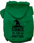 Load image into Gallery viewer, Come In My Pretties Halloween Pet Hoodie
