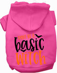 Load image into Gallery viewer, Don't Be a Basic Witch Halloween Pet Hoodie
