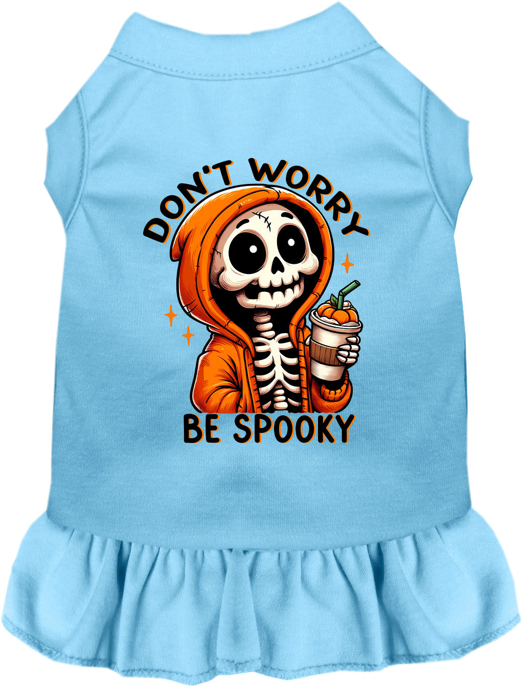 Don't Worry, Be Spooky Halloween Pet Dress