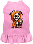 Load image into Gallery viewer, Don't Worry, Be Spooky Halloween Pet Dress
