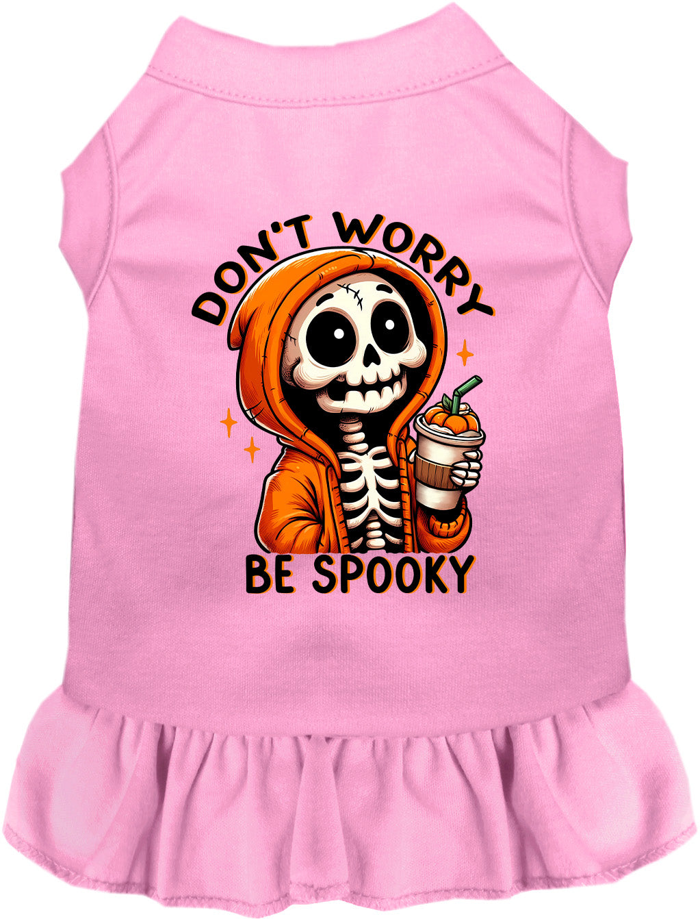 Don't Worry, Be Spooky Halloween Pet Dress
