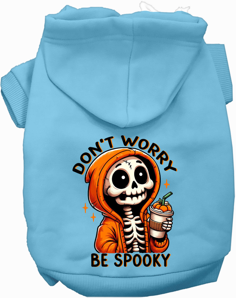 Don't Worry, Be Spooky Halloween Pet Hoodie