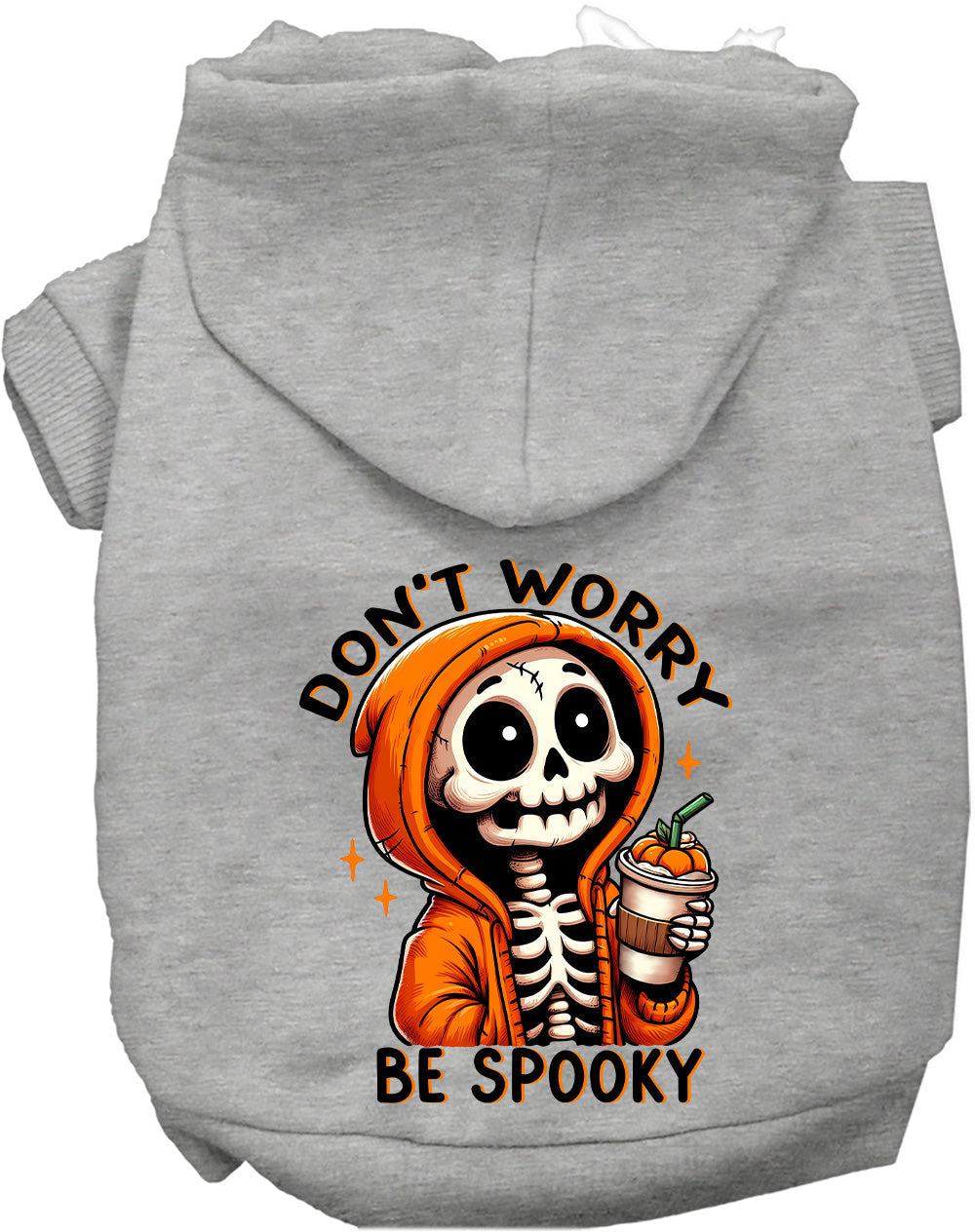 Don't Worry, Be Spooky Halloween Pet Hoodie