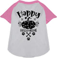 Load image into Gallery viewer, Happy Halloweenie Pet Raglan Shirt

