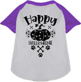 Load image into Gallery viewer, Happy Halloweenie Pet Raglan Shirt
