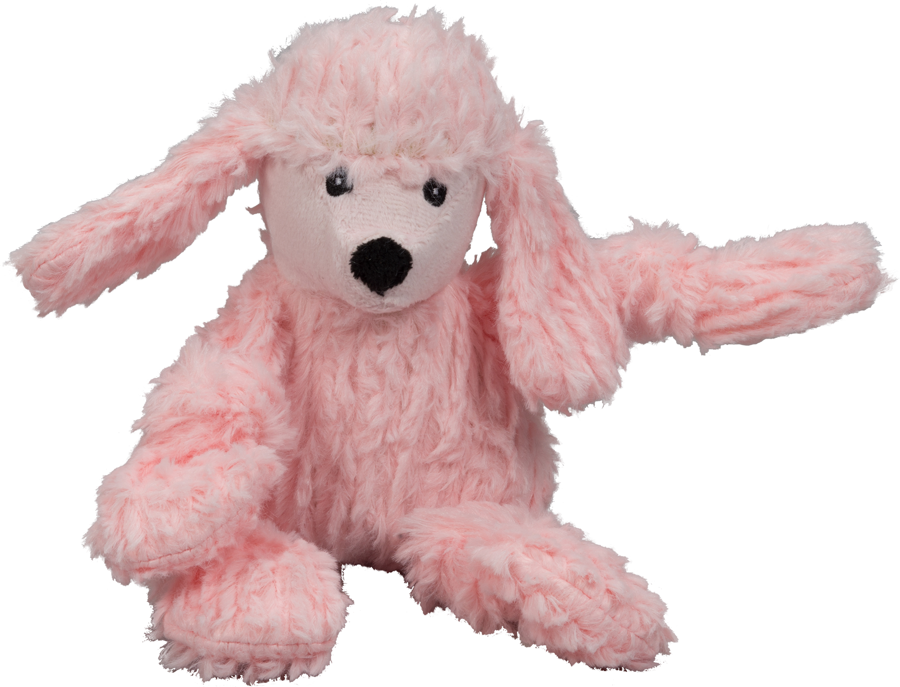 Diva Pink Poodle Knottie® Plush Dog Toy - image 3