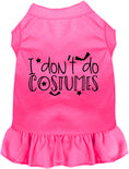 Load image into Gallery viewer, I Don't Do Costumes Halloween Pet Dress

