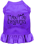 Load image into Gallery viewer, I Don't Do Costumes Halloween Pet Dress
