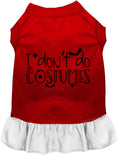 Load image into Gallery viewer, I Don't Do Costumes Halloween Pet Dress
