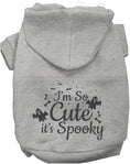 Load image into Gallery viewer, So Cute, It's Spooky Halloween Pet Hoodie
