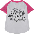 Load image into Gallery viewer, So Cute, It's Spooky Pet Raglan Shirt
