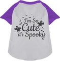 Load image into Gallery viewer, So Cute, It's Spooky Pet Raglan Shirt
