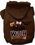 Load image into Gallery viewer, Little Witch Halloween Pet Hoodie
