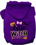 Load image into Gallery viewer, Little Witch Halloween Pet Hoodie
