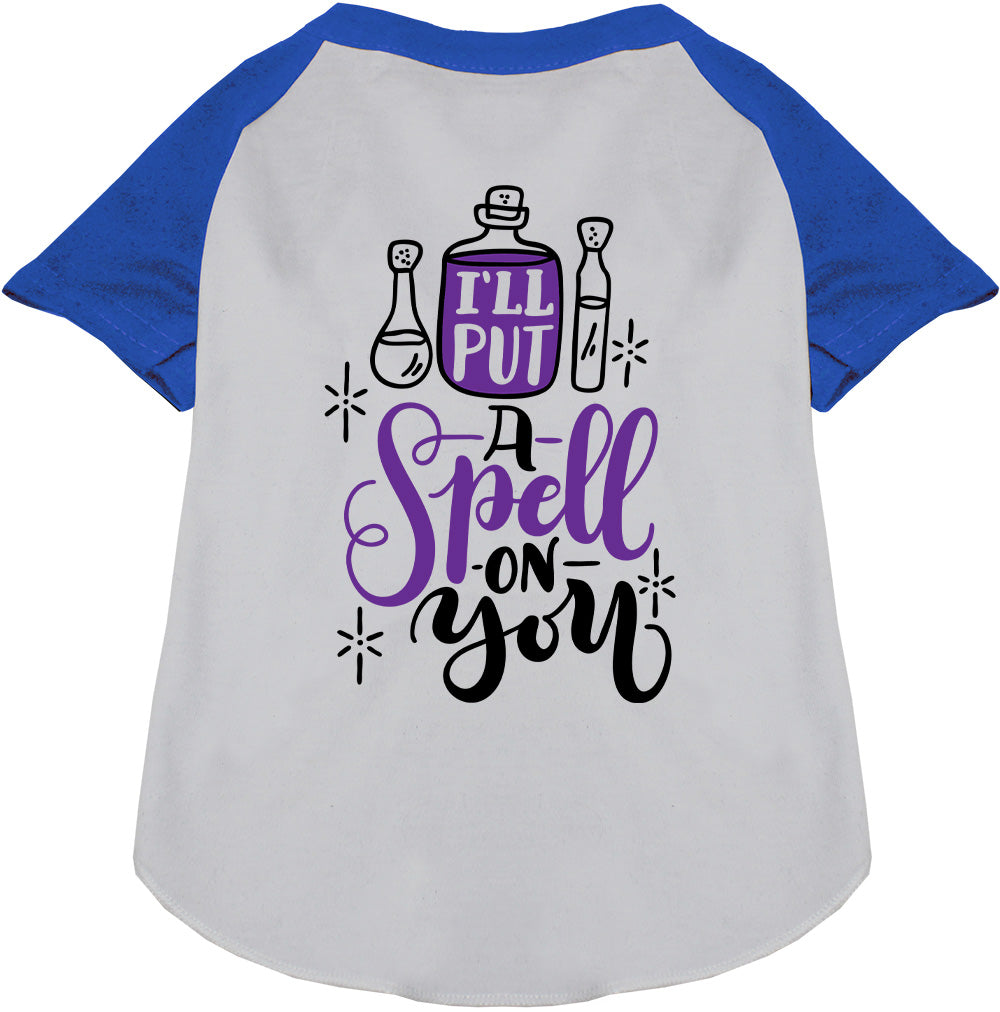 Put a Spell on You Pet Raglan Shirt