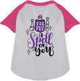 Load image into Gallery viewer, Put a Spell on You Pet Raglan Shirt
