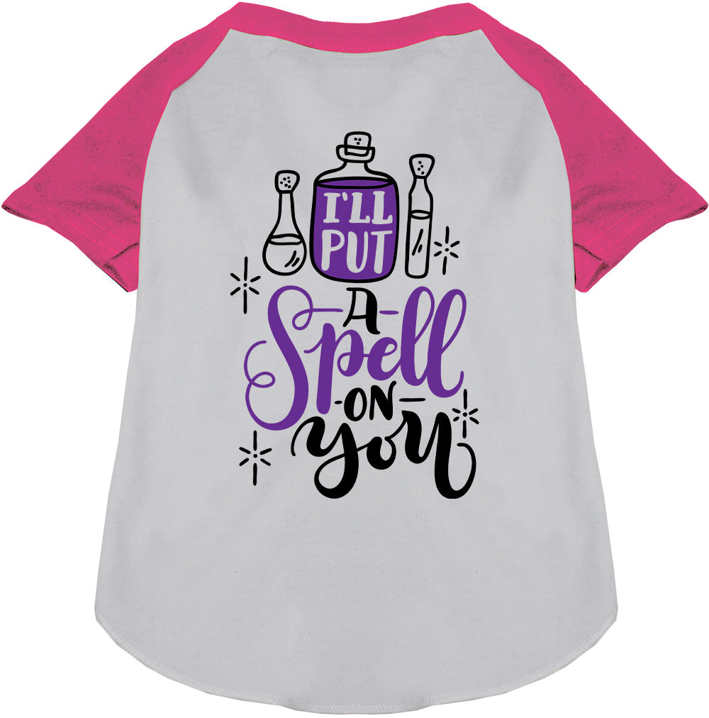 Put a Spell on You Pet Raglan Shirt