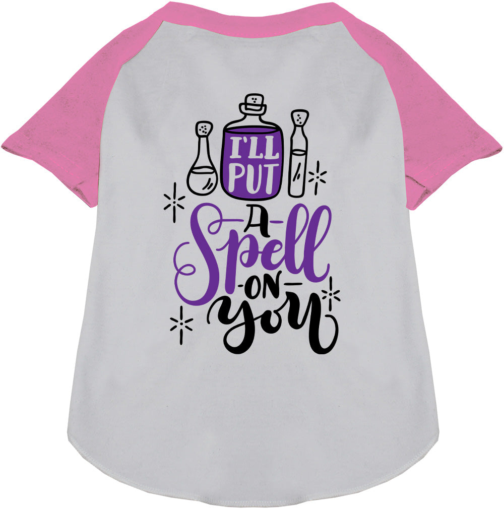 Put a Spell on You Pet Raglan Shirt