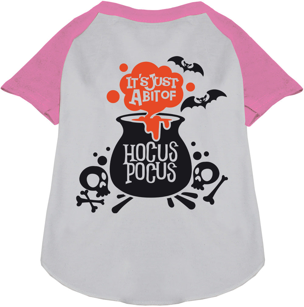 Just a Bunch of Hocus Pocus Pet Raglan Shirt