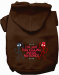 Load image into Gallery viewer, Inside My Bones Halloween Pet Hoodie
