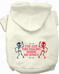 Load image into Gallery viewer, Inside My Bones Halloween Pet Hoodie

