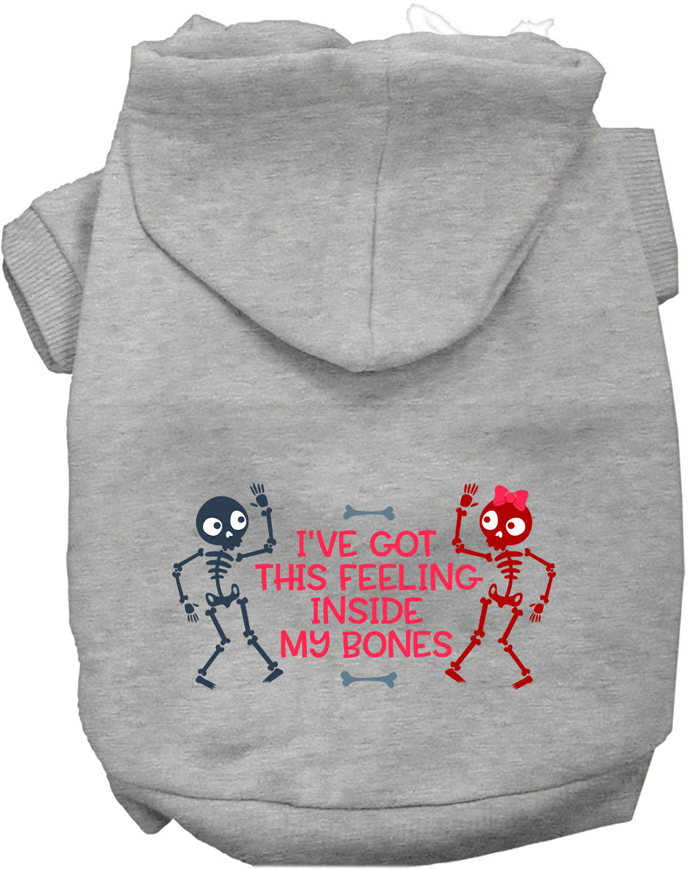 Inside My Bones Halloween Pet Hoodie