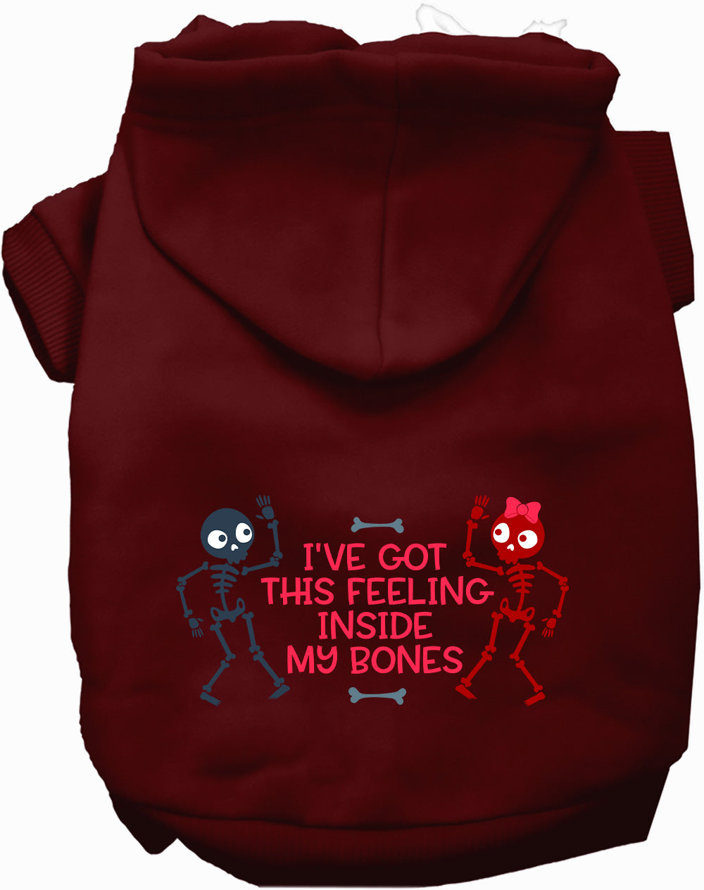 Inside My Bones Halloween Pet Hoodie