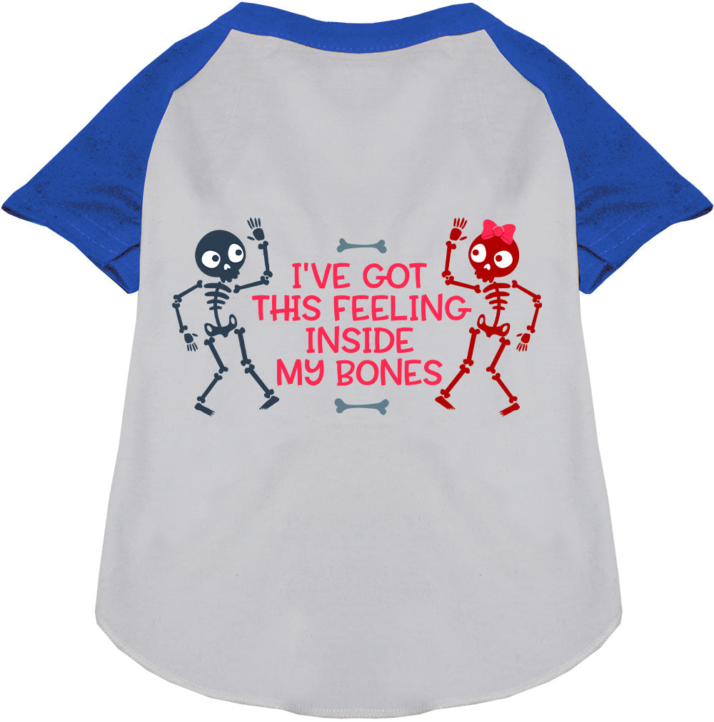 Inside My Bones Pet Raglan Shirt