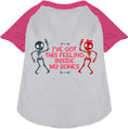 Load image into Gallery viewer, Inside My Bones Pet Raglan Shirt
