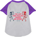 Load image into Gallery viewer, Inside My Bones Pet Raglan Shirt
