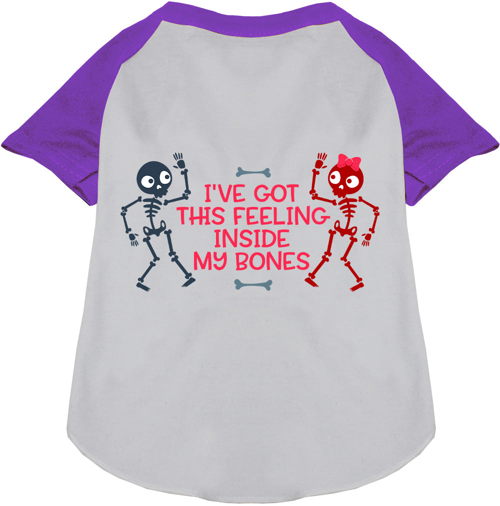 Inside My Bones Pet Raglan Shirt