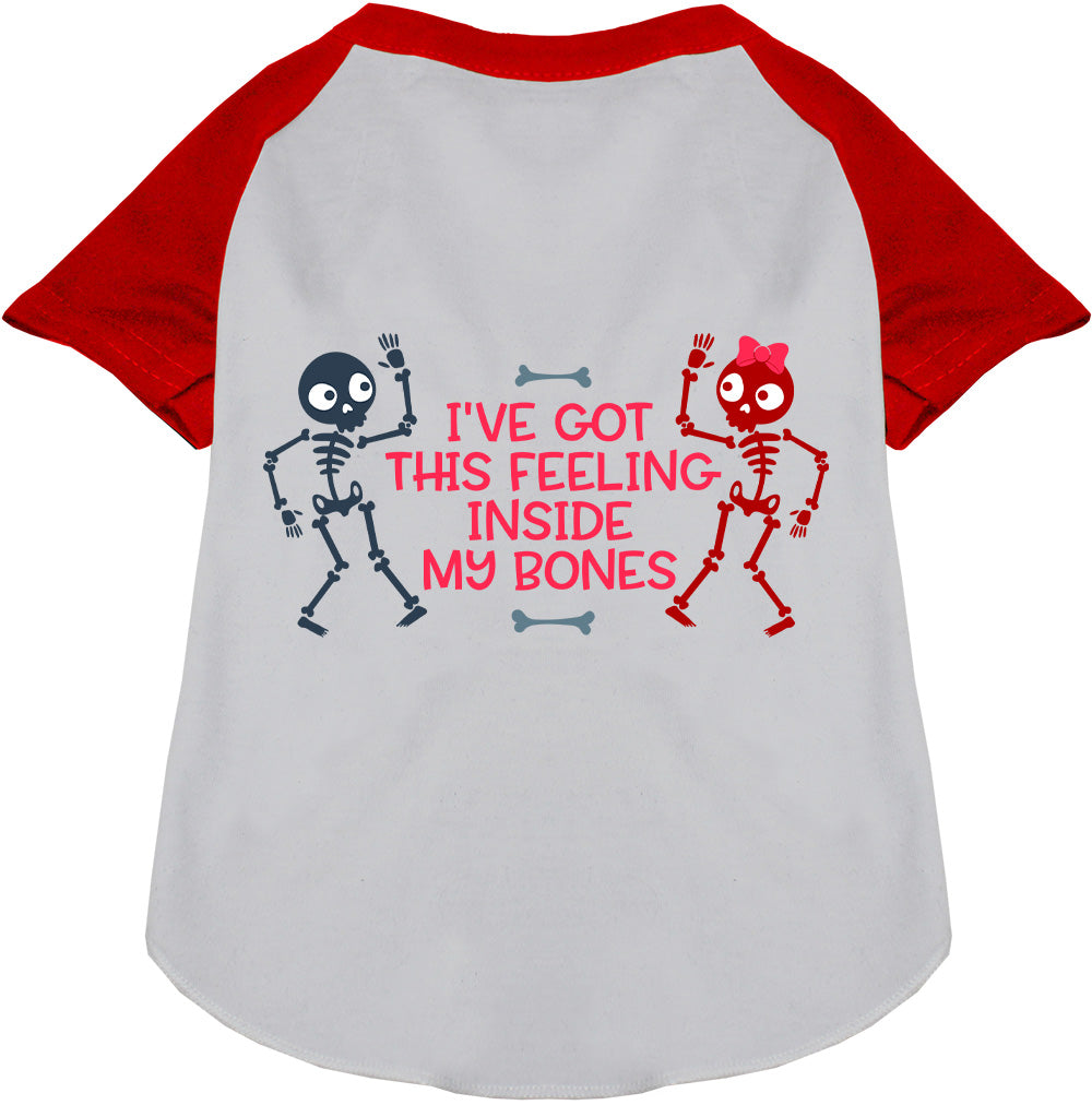 Inside My Bones Pet Raglan Shirt