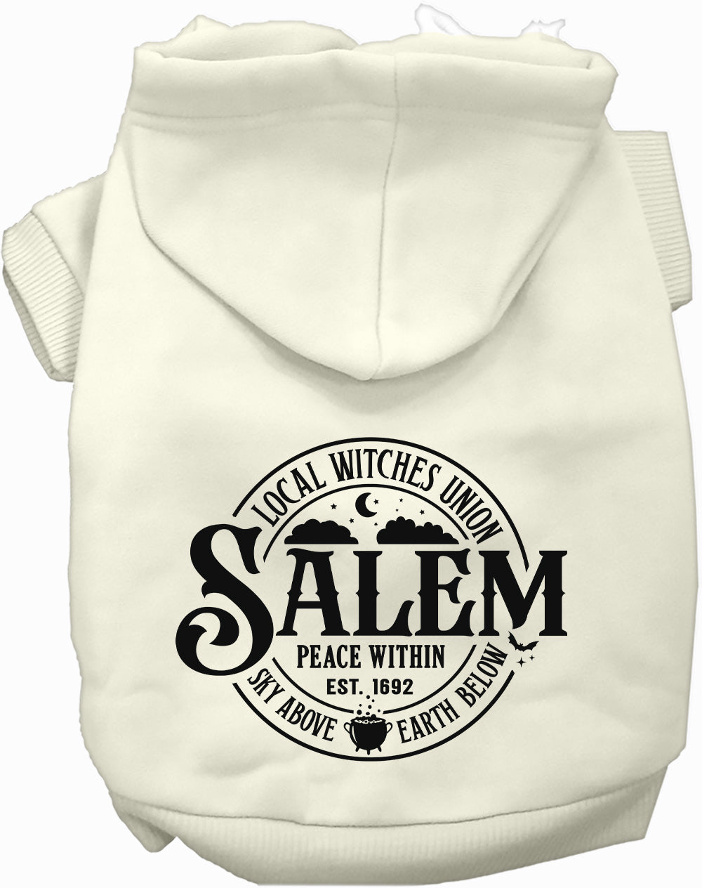 Salem Witches Union Halloween Pet Hoodie