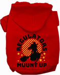 Load image into Gallery viewer, Regulators Mount Up Halloween Pet Hoodie
