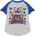Load image into Gallery viewer, Batty Spooky Season Pet Raglan Shirt
