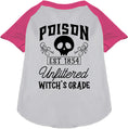 Load image into Gallery viewer, Poison Bottle Costume Pet Raglan Shirt
