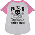 Load image into Gallery viewer, Poison Bottle Costume Pet Raglan Shirt
