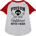 Load image into Gallery viewer, Poison Bottle Costume Pet Raglan Shirt
