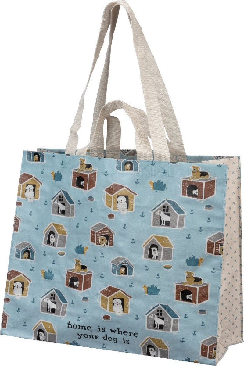 Market Tote - Home Is Where Your Dog Is - Southlake Paws
