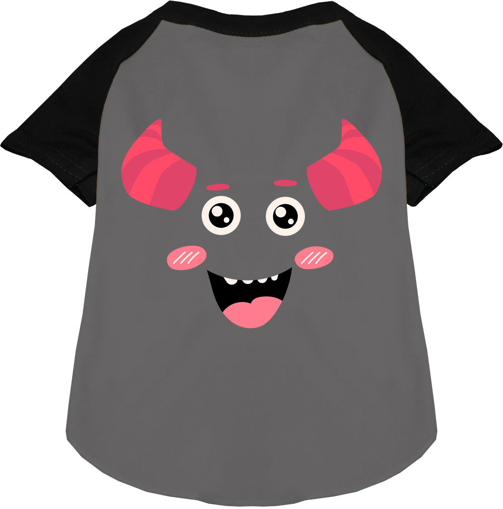 Mischiefmauve Monster Costume Pet Raglan Shirt