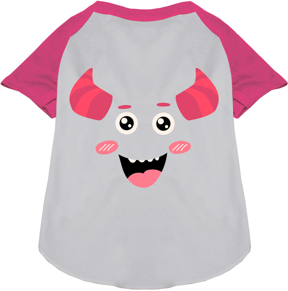 Mischiefmauve Monster Costume Pet Raglan Shirt