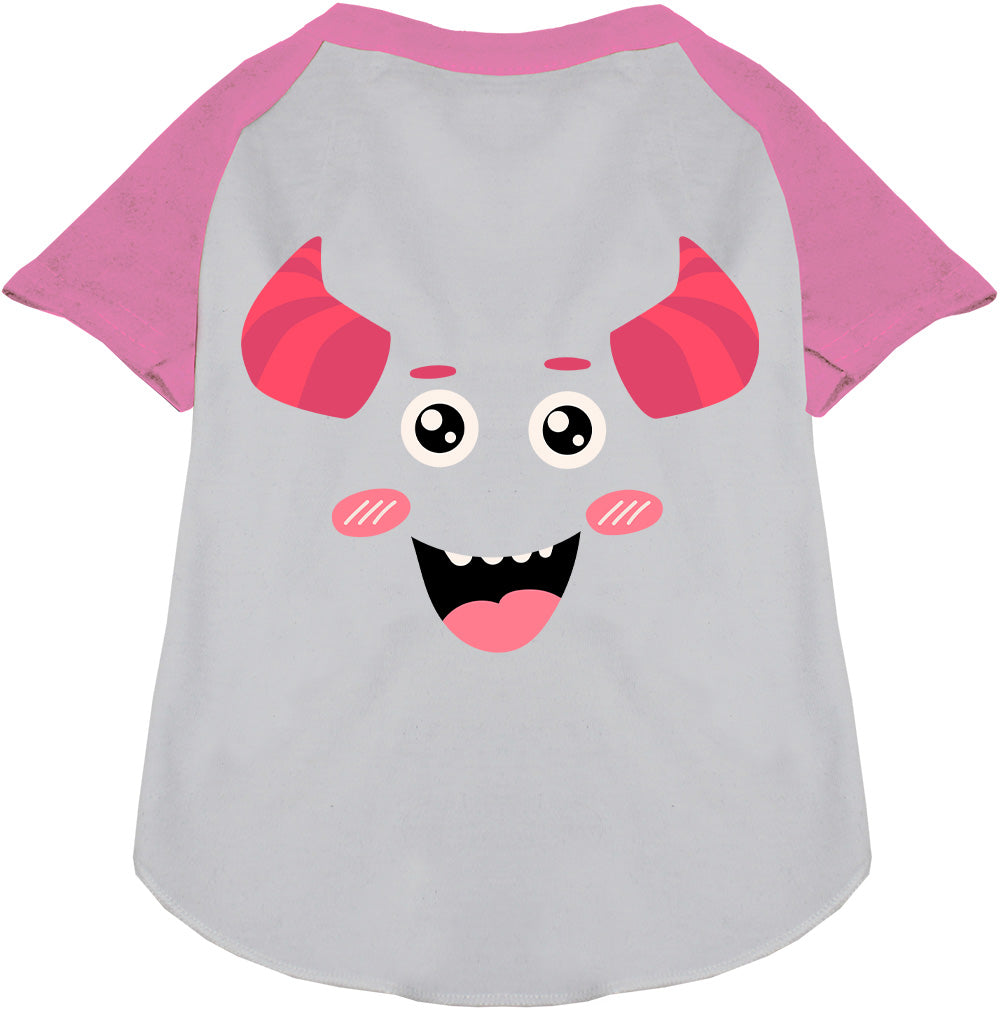 Mischiefmauve Monster Costume Pet Raglan Shirt