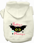Load image into Gallery viewer, Batty for Mommy Halloween Pet Hoodie
