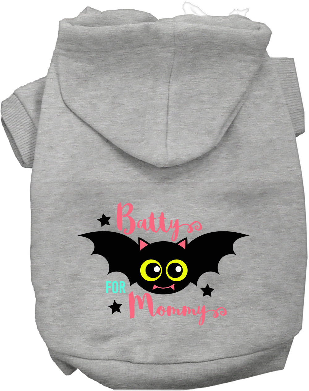 Batty for Mommy Halloween Pet Hoodie