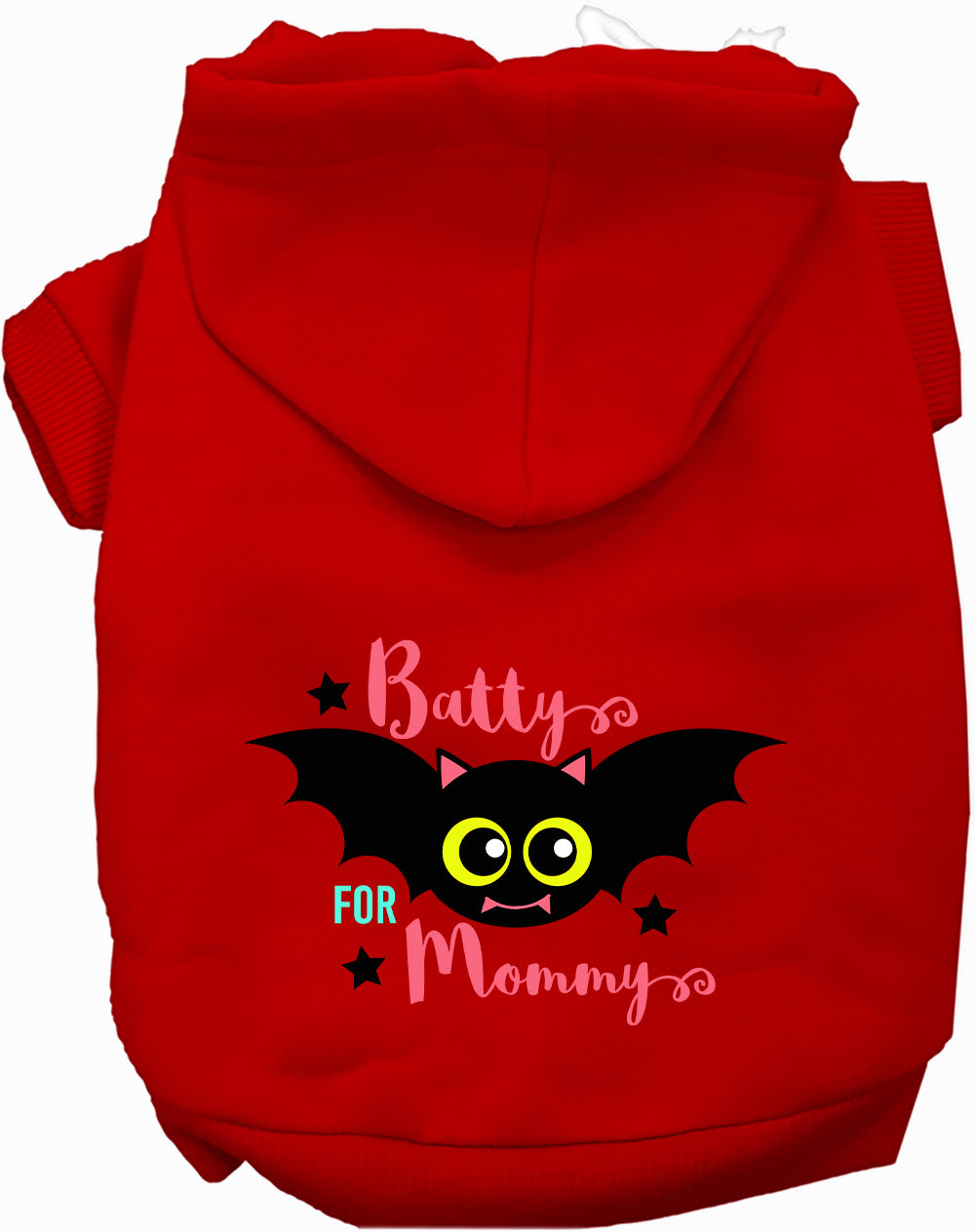 Batty for Mommy Halloween Pet Hoodie