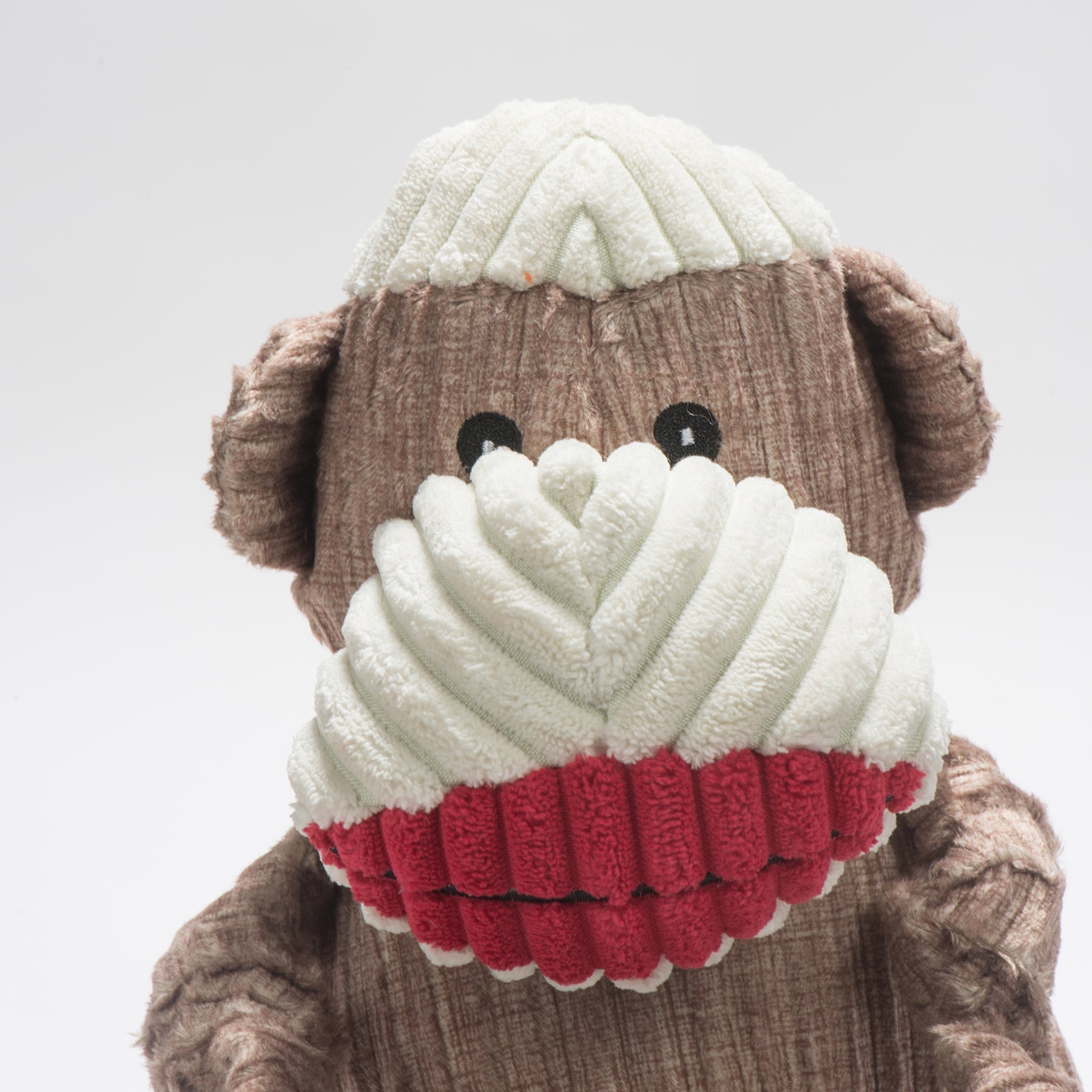 Stuey Sock Monkey Knottie®  Plush Dog Toy - image 6